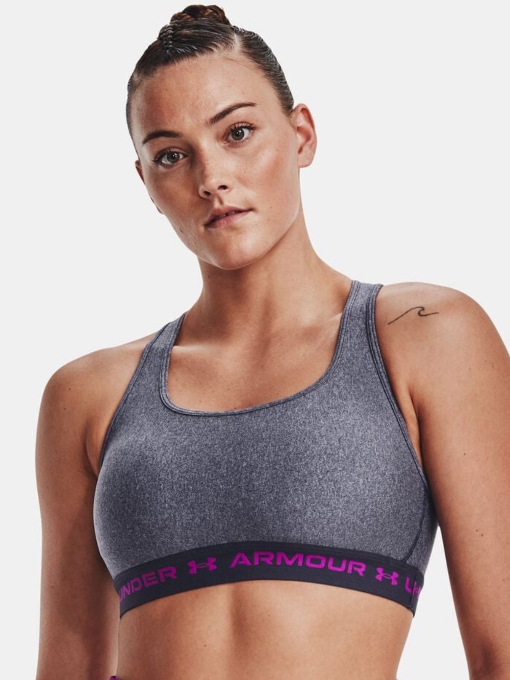 Under Armour Ultra Tight Fit Mid Crossback Sports Bra Size Small